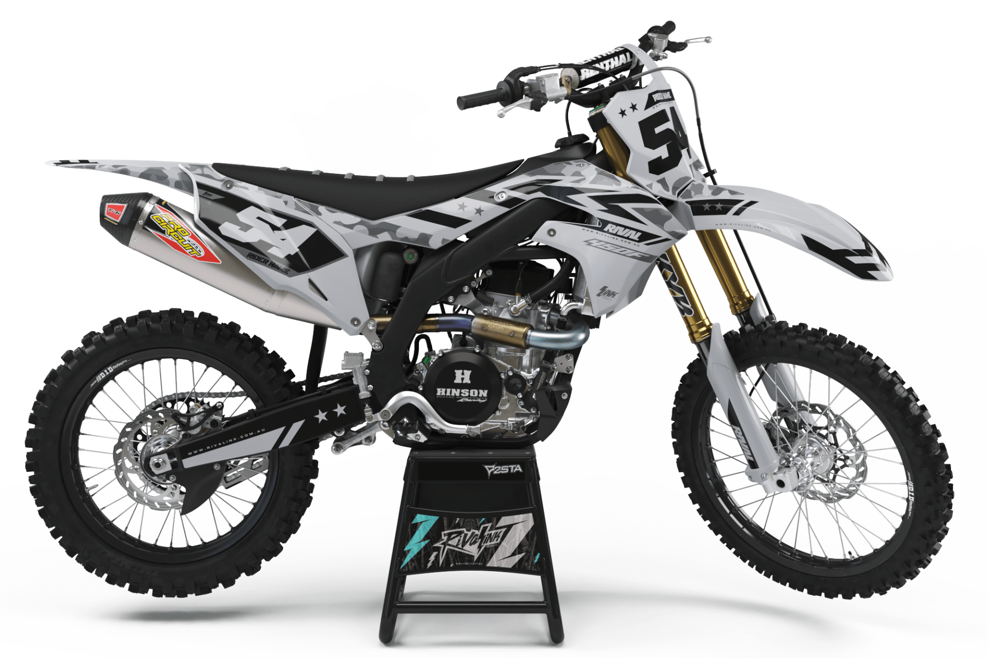 KAWASAKI 'DESERT STORM GREY ' KIT | Rival Ink Design Co