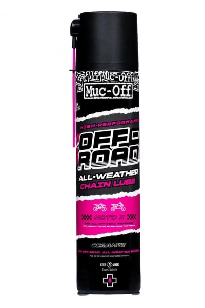 MUC-OFF MOTORCYCLE CHAIN LUBE OFF-ROAD ALL WEATHER 400ml – Rival Ink Design  Co
