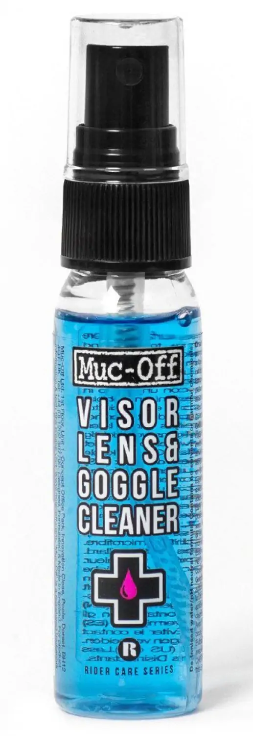 MUCOFF MOTORCYCLE HELMET GOGGLE VISOR CLEANER 32ml Rival Ink Design Co