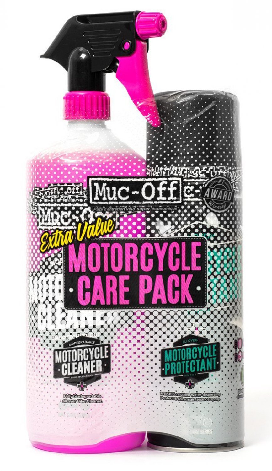 Muc-Off Nano Tech Biodegradable Motorcycle Cleaner 1 liter Spray Bottle