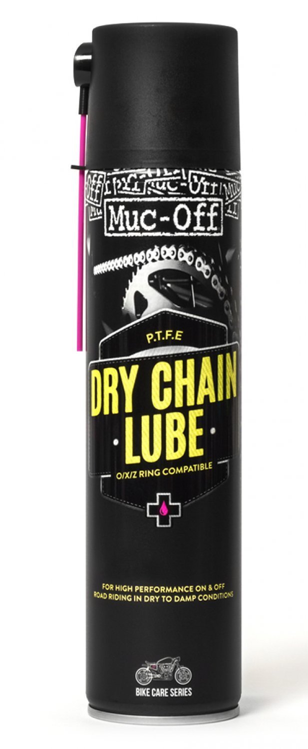 MUC-OFF MOTORCYCLE CHAIN LUBE DRY PTFE 400ml – Rival Ink Design Co