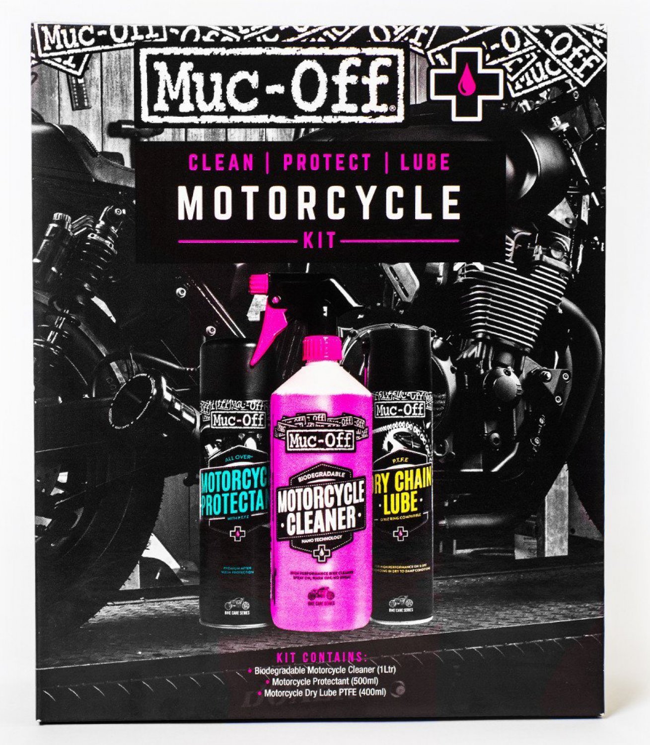 Kit Muc-Off Clean, Protect and Lube