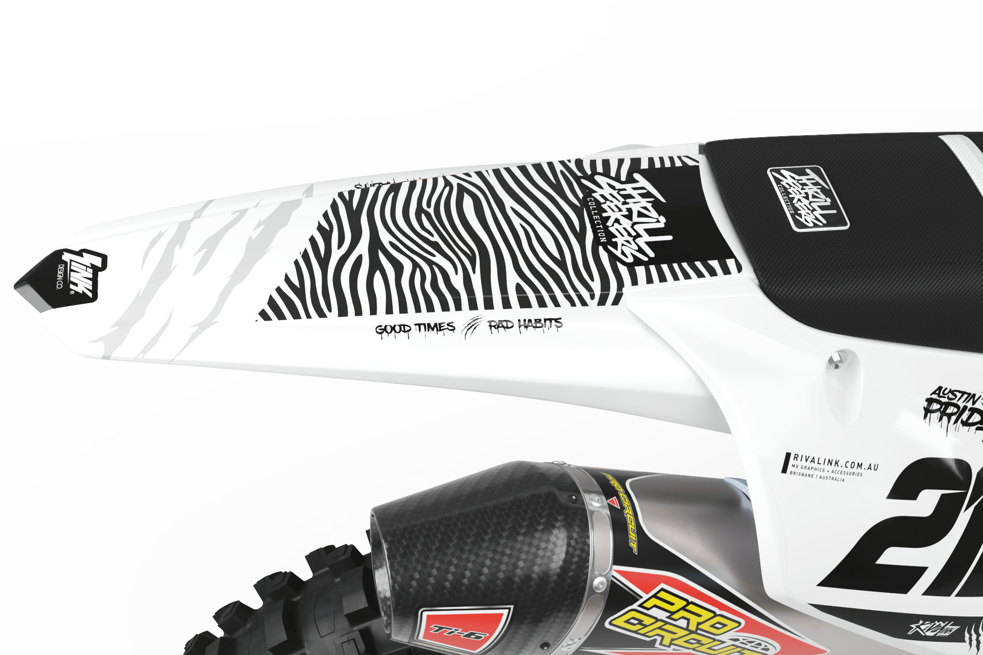 KAWASAKI 'ZEBRA' KIT | Rival Ink Design Co