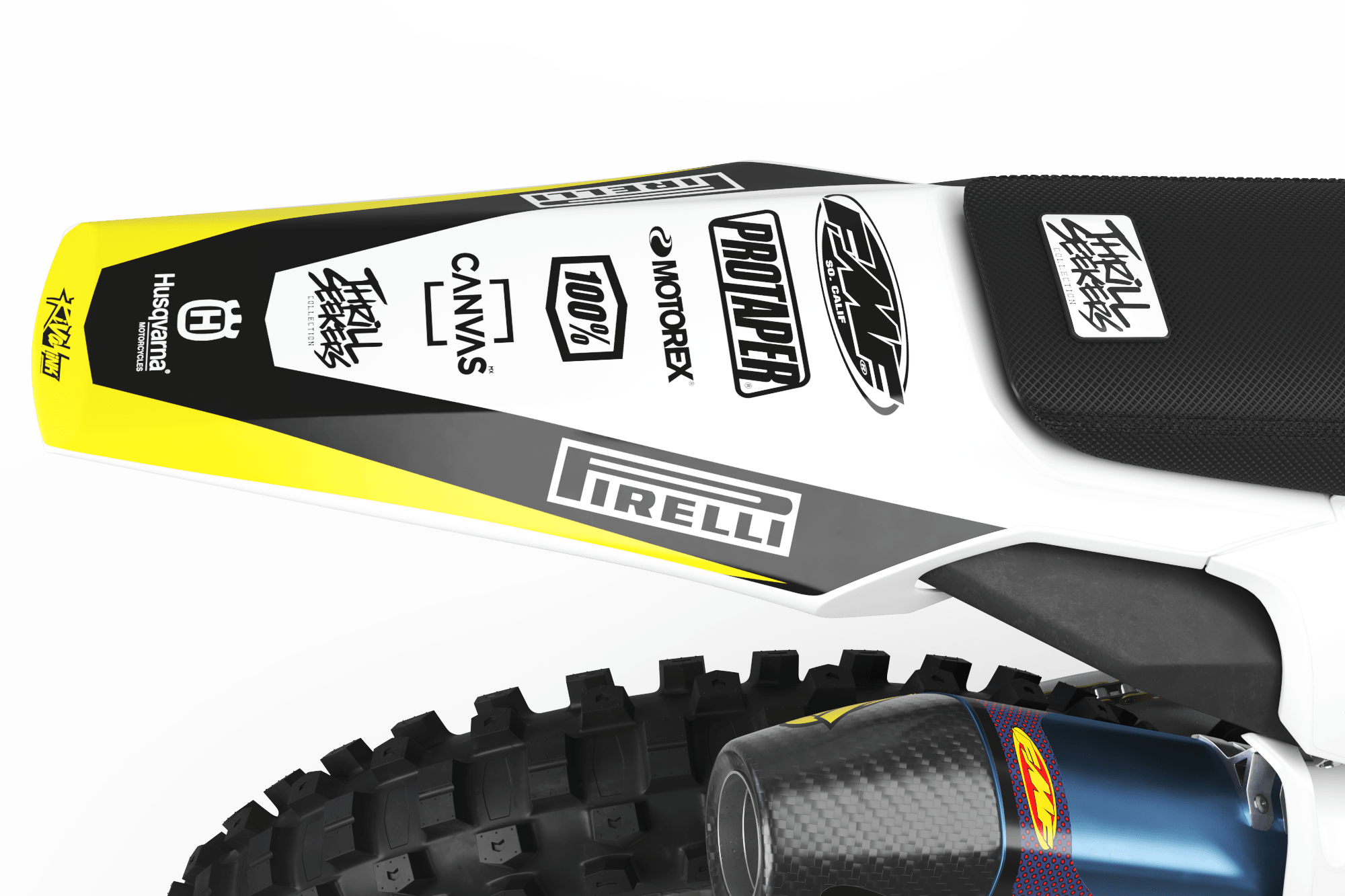 HUSQVARNA ‘PREPARATION WHITE’ KIT Rival Ink Design Co