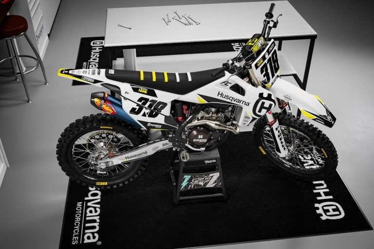 HUSQVARNA 'PREPARATION WHITE' KIT Rival Ink Design Co