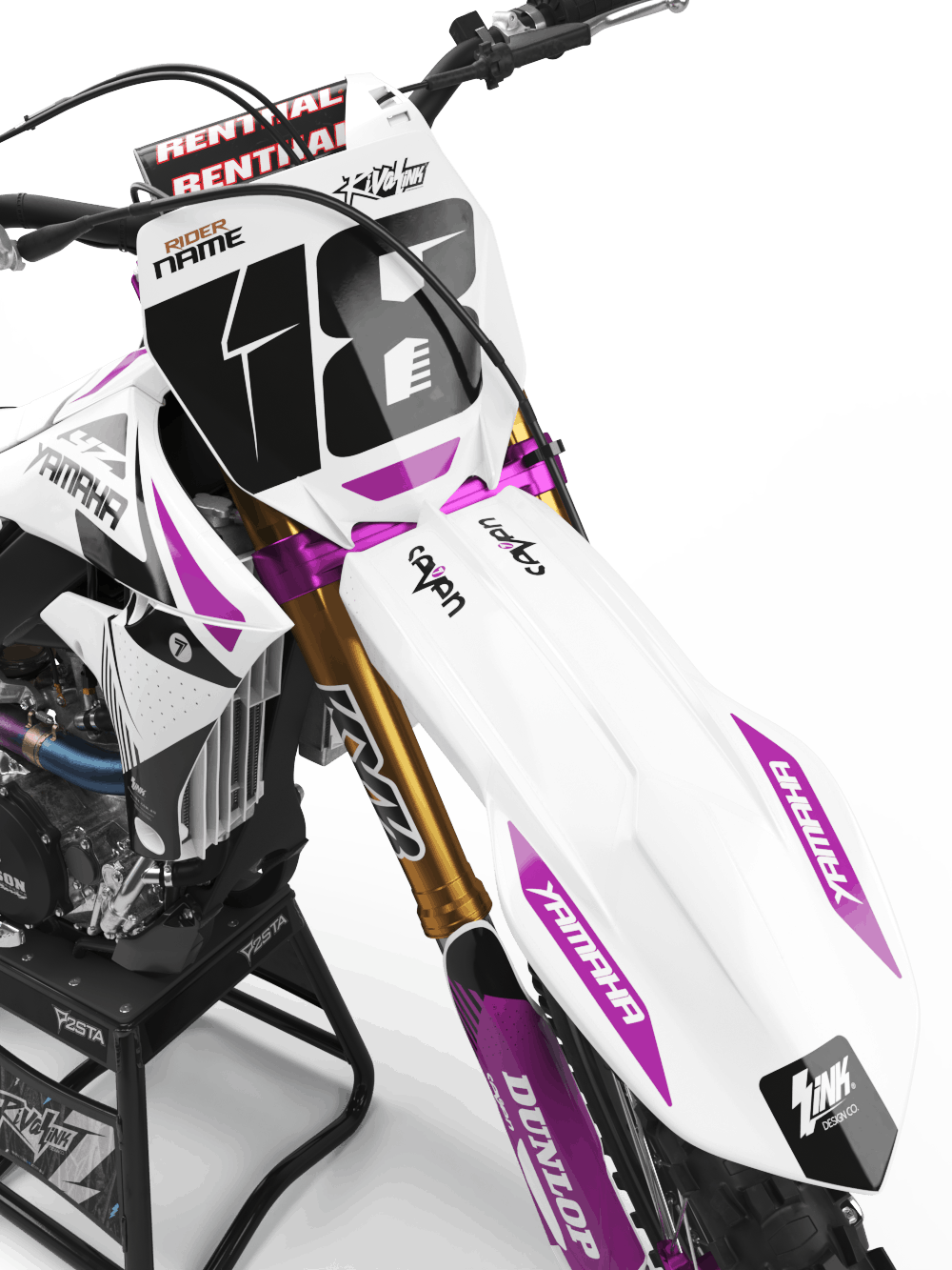 YAMAHA 'SMITE WHITE' KIT - Image 3