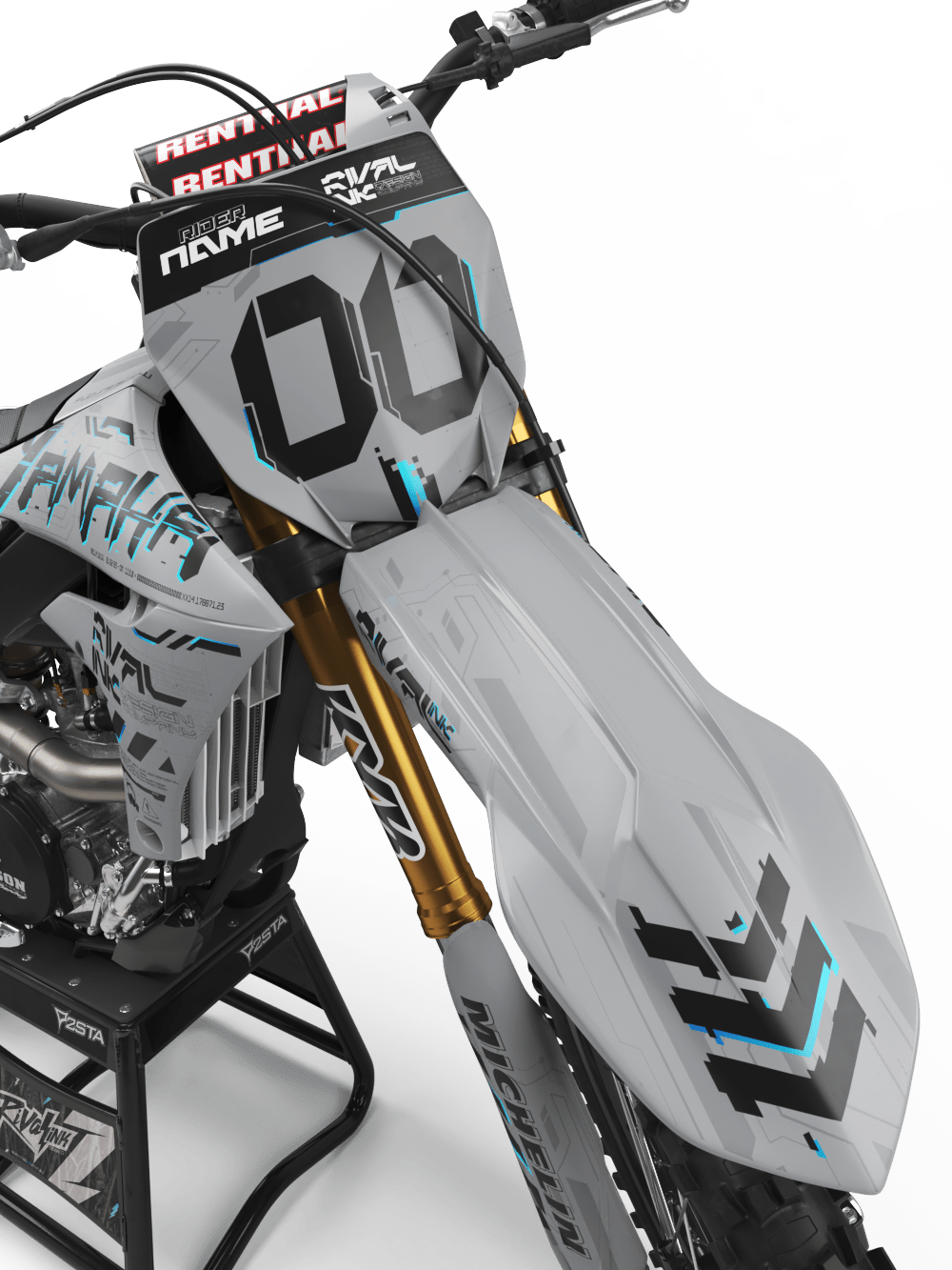 Cross fire Ⅲ /Shibuya Custom Made Effect KTM SX SXF EXC Sakura Kit | Omega Moto Graphics