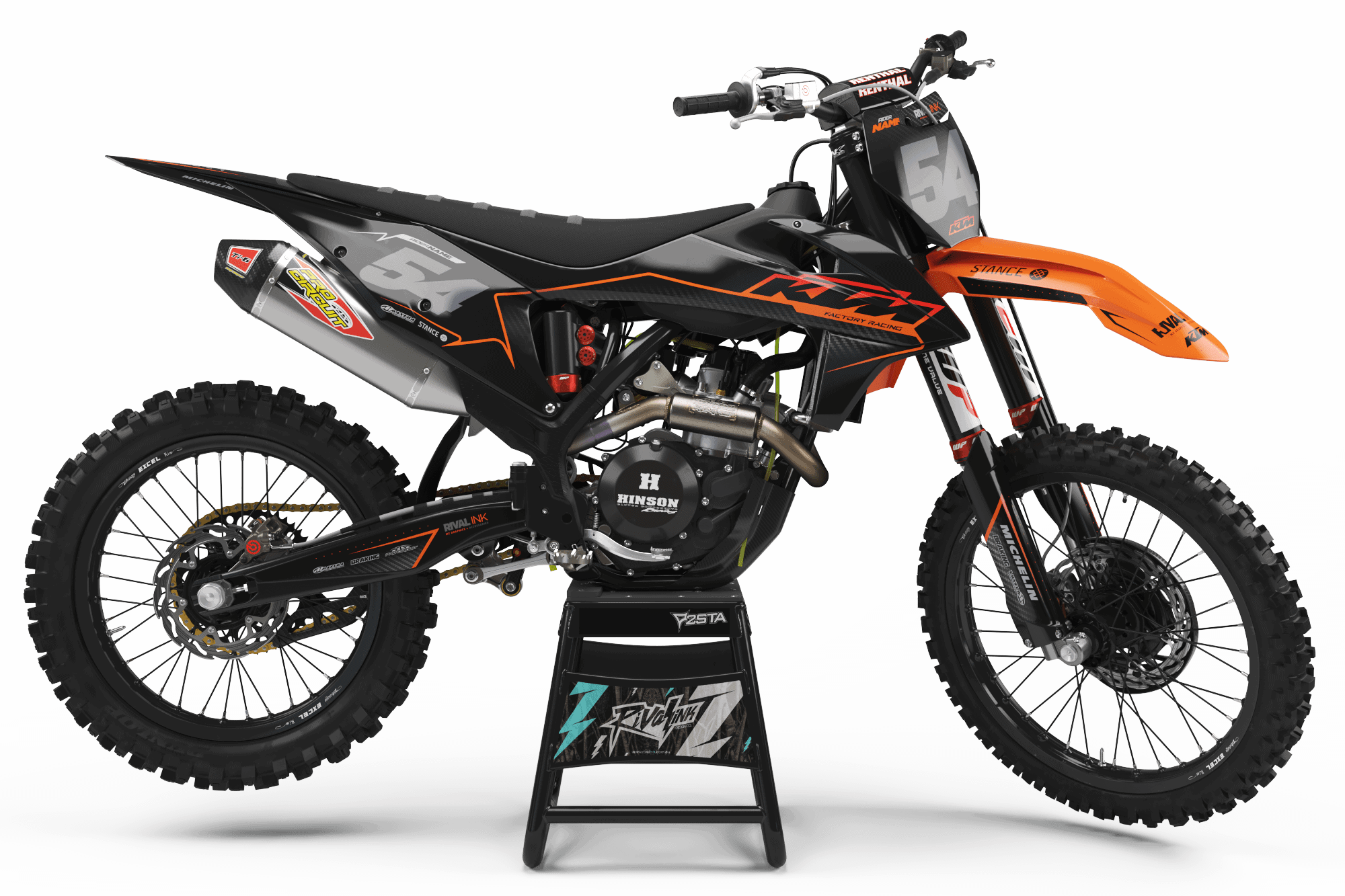 KTM ‘FORCE’ KIT Rival Ink Design Co