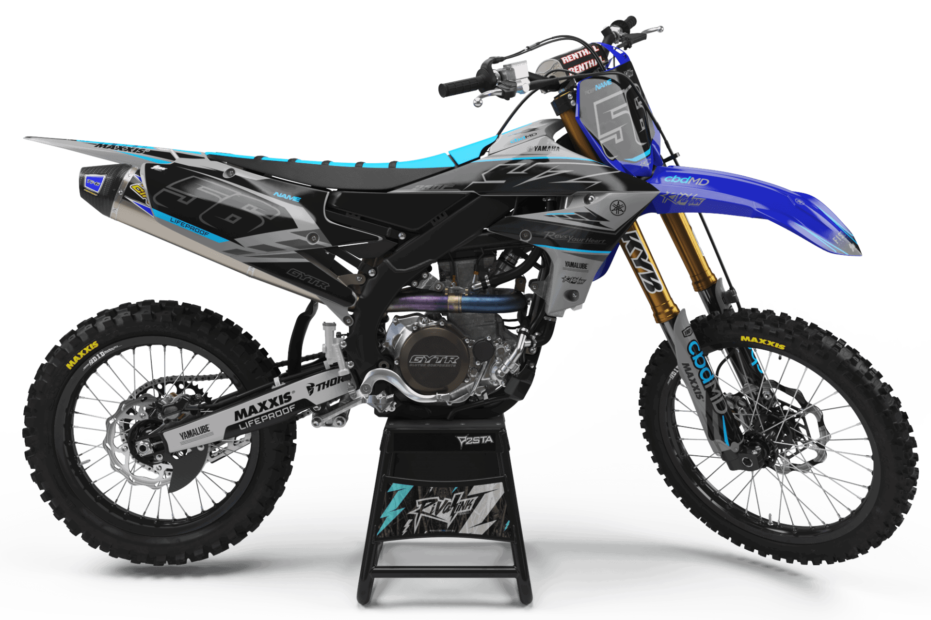 YAMAHA ‘RIDGE GREY’ KIT Rival Ink Design Co