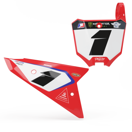 'GEN' NUMBER BOARD SET - HONDA