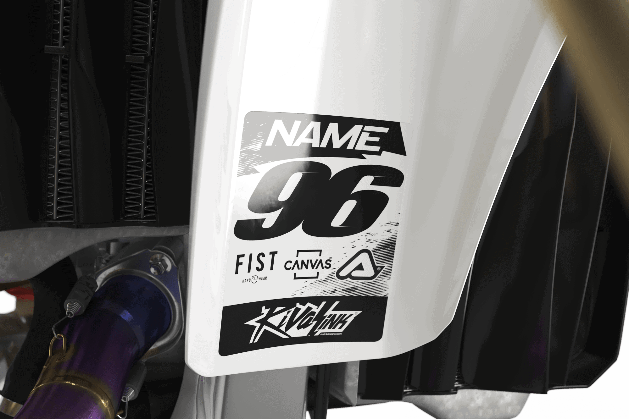 bike fender stickers