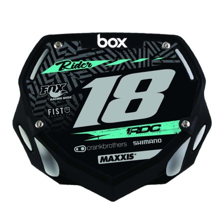 BOX CUSTOM BMX PLATE 'BOX SCHEME'
