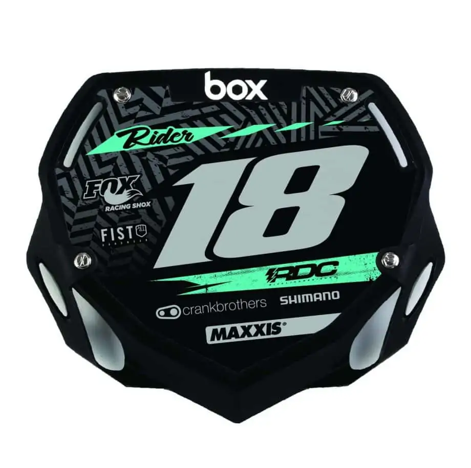 BOX CUSTOM BMX PLATE 'BOX SCHEME' Rival Ink Design Co