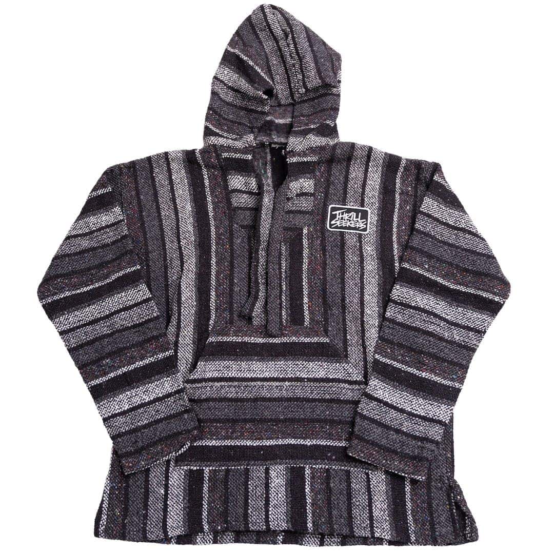 all black baja hoodie