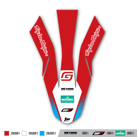 GASGAS Front Guard Graphics
