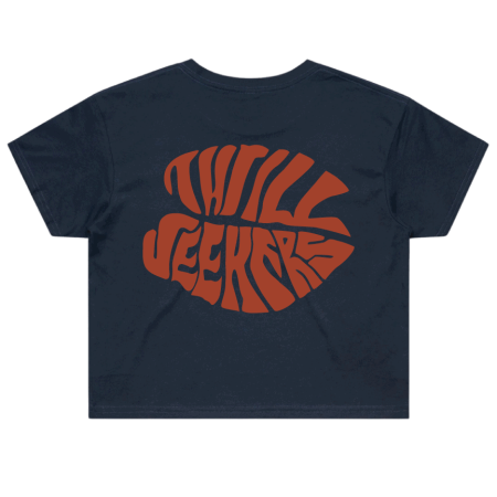Deliciosa Babes Crop - Navy