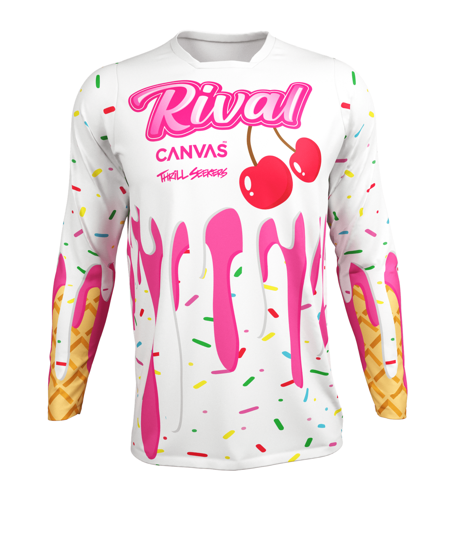 Premium Fit Custom Jersey - Ice Cream