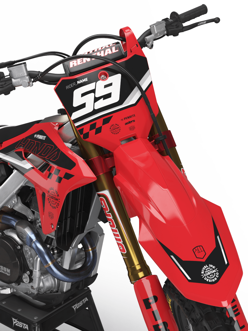 Honda TANDEM Graphics Kit - Image 3