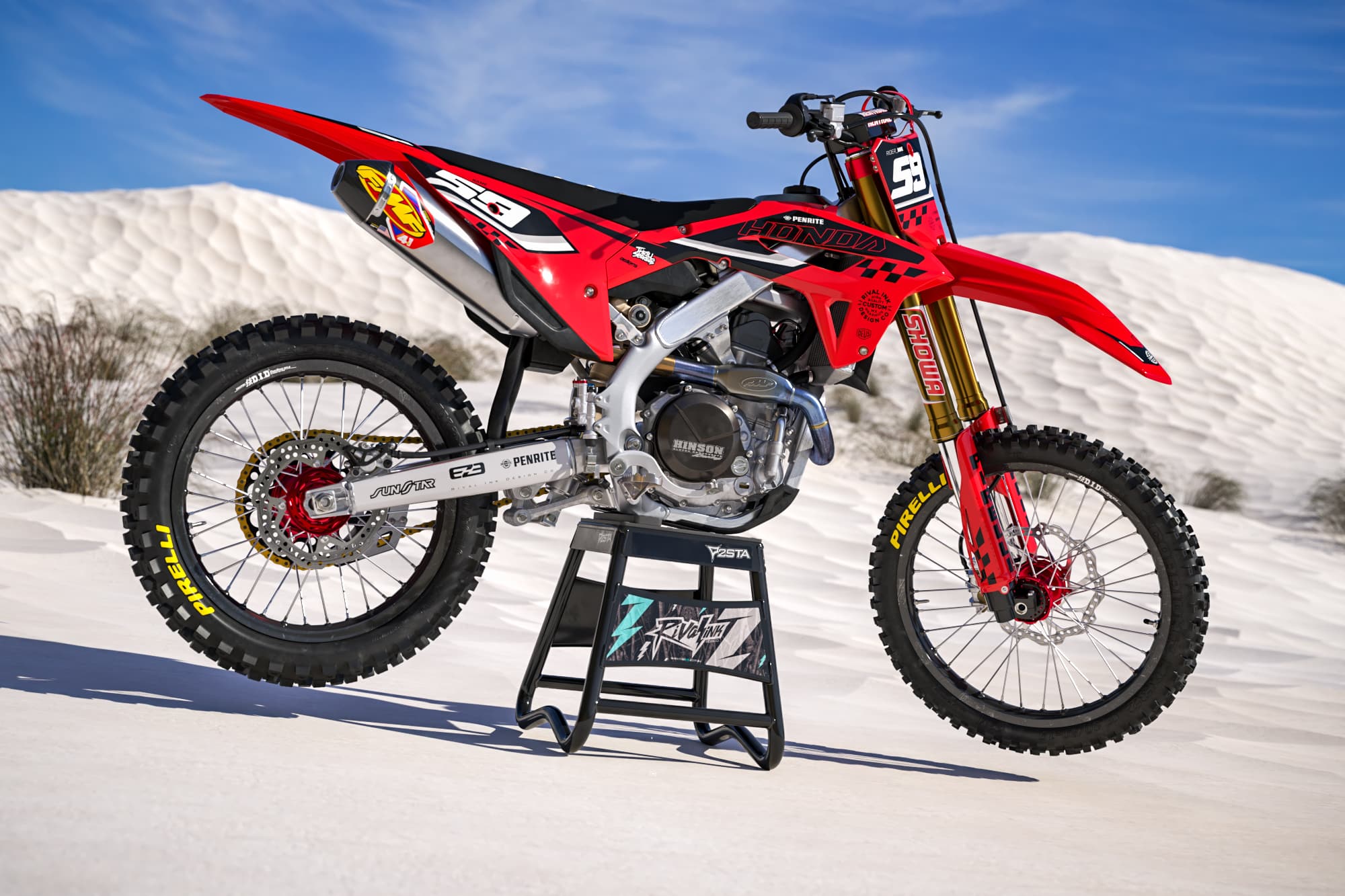 Honda TANDEM Graphics Kit - Image 2