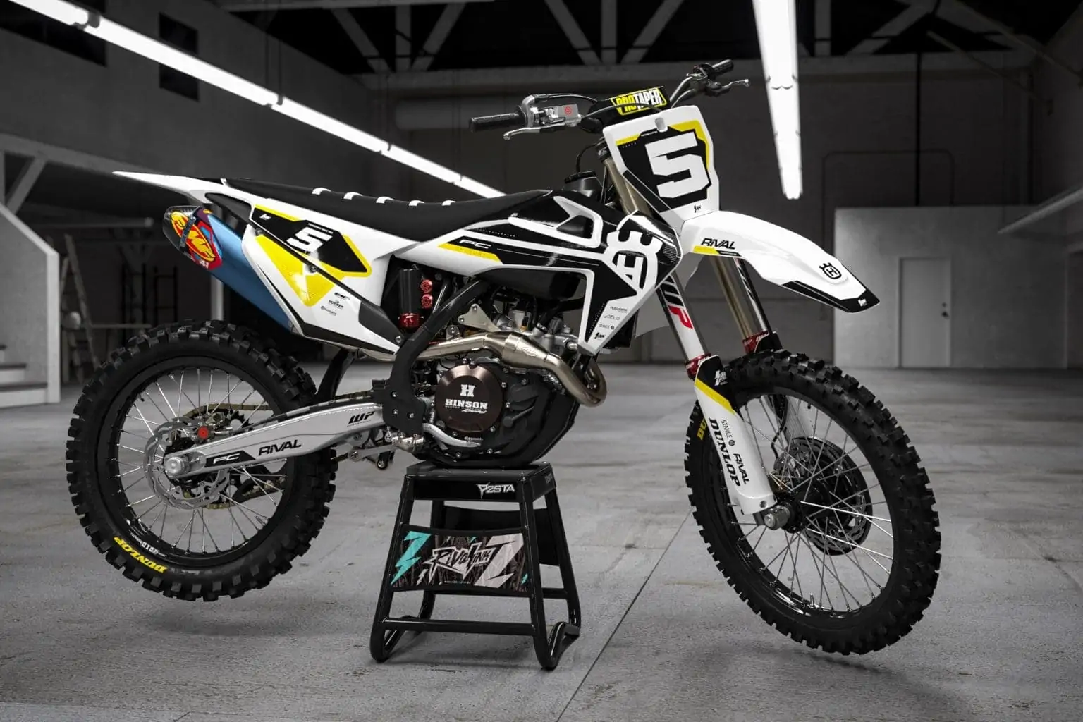 Husqvarna IMPULSE Graphics Kit Rival Ink Design Co