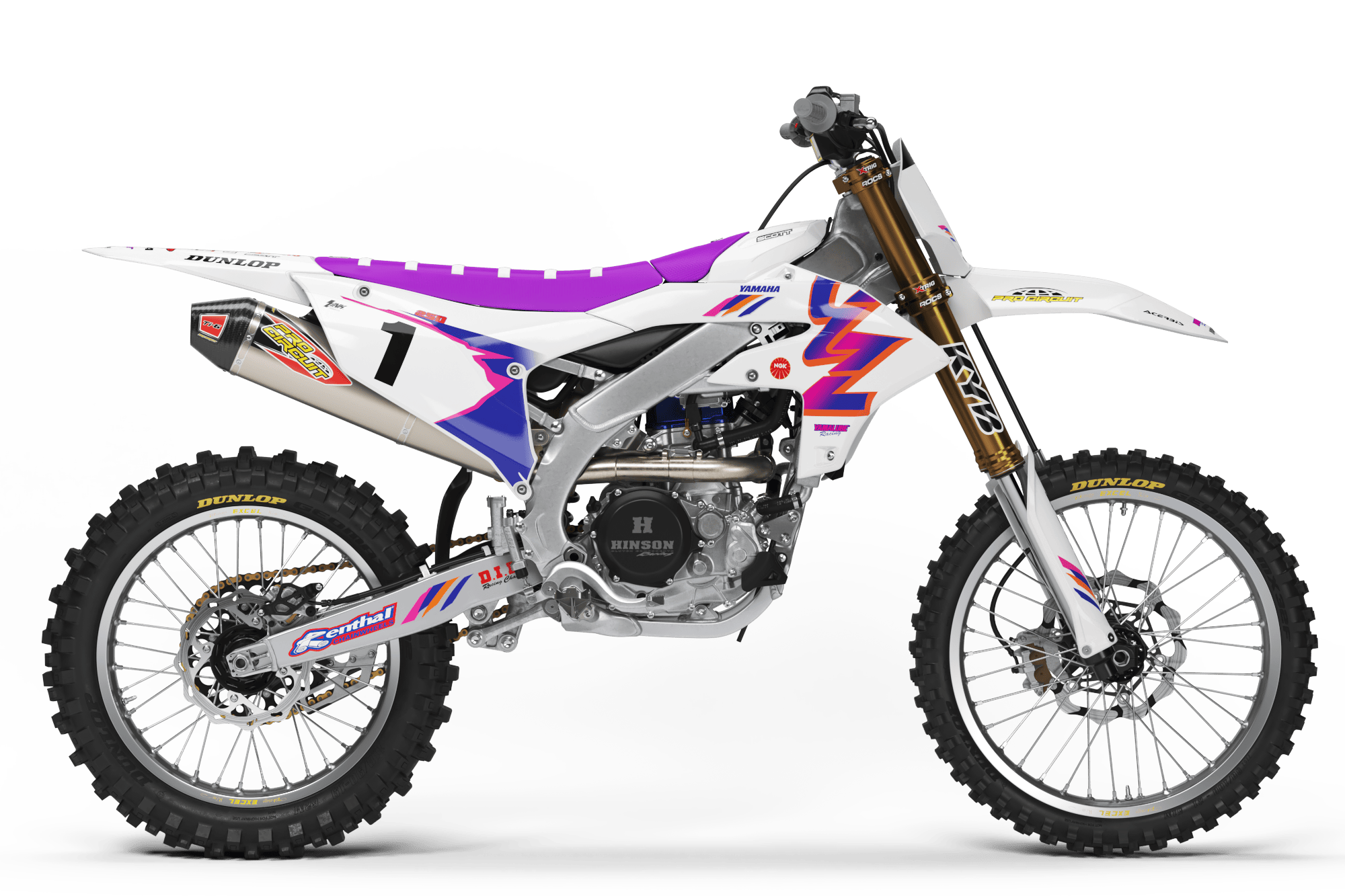 Yamaha RETRO 93 Graphics Kit – Rival Ink Design Co