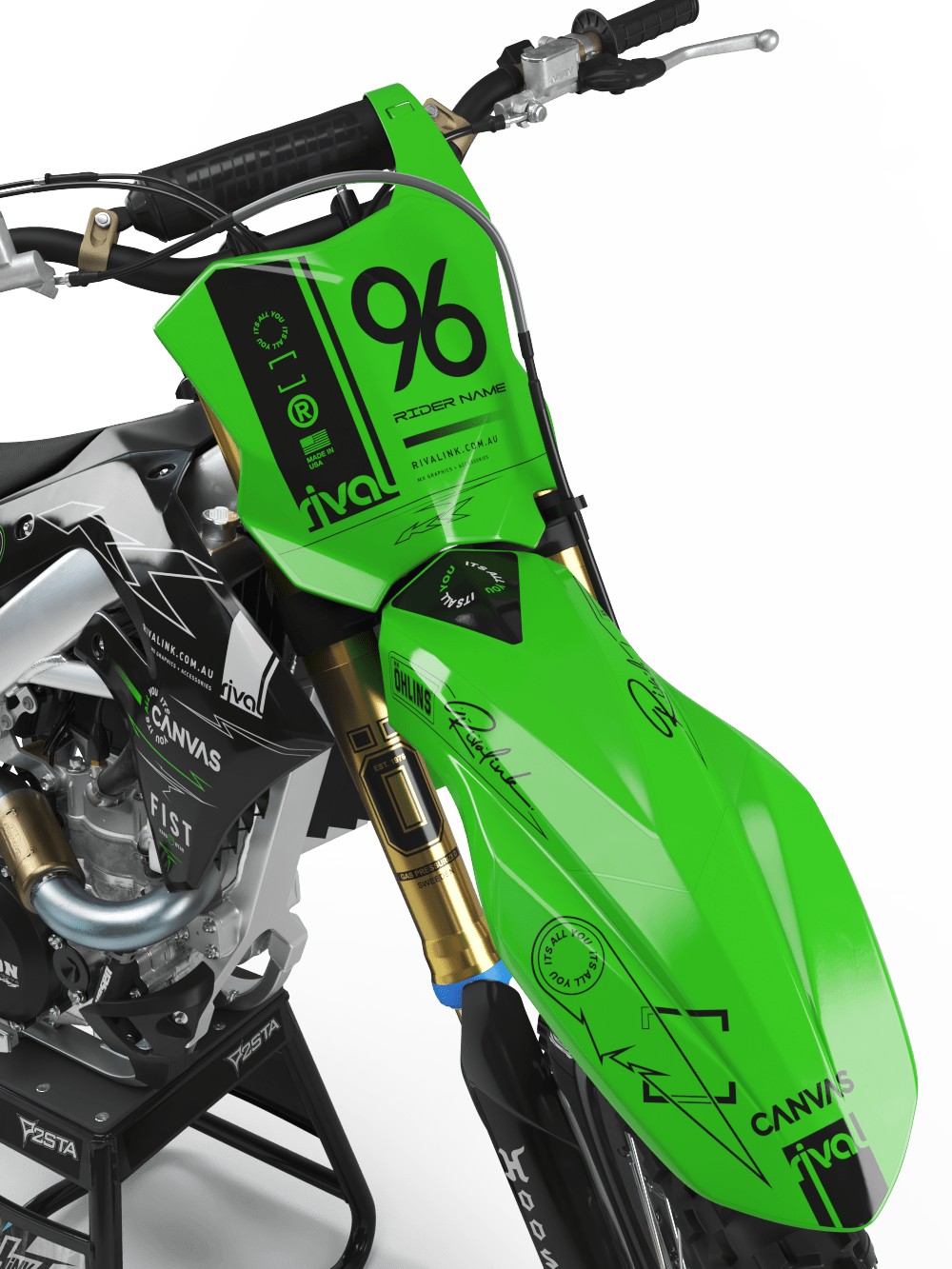 Kawasaki COMET Graphics Kit - Image 3