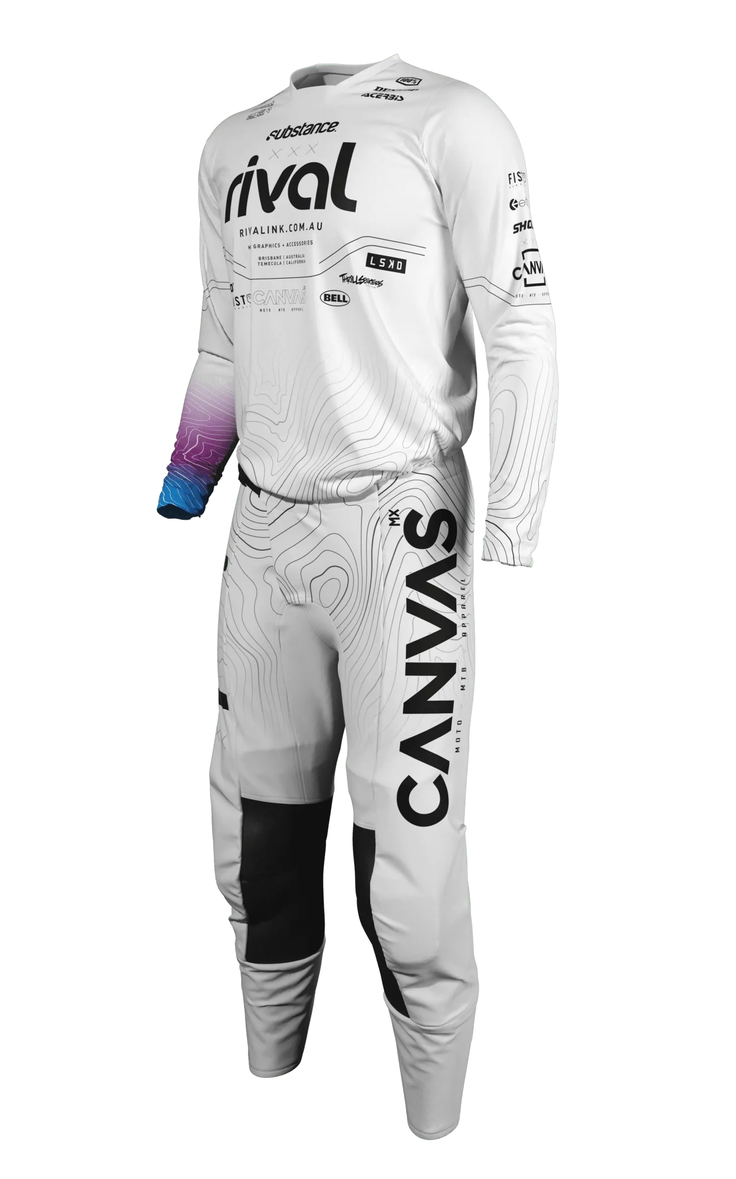 White mx gear discount