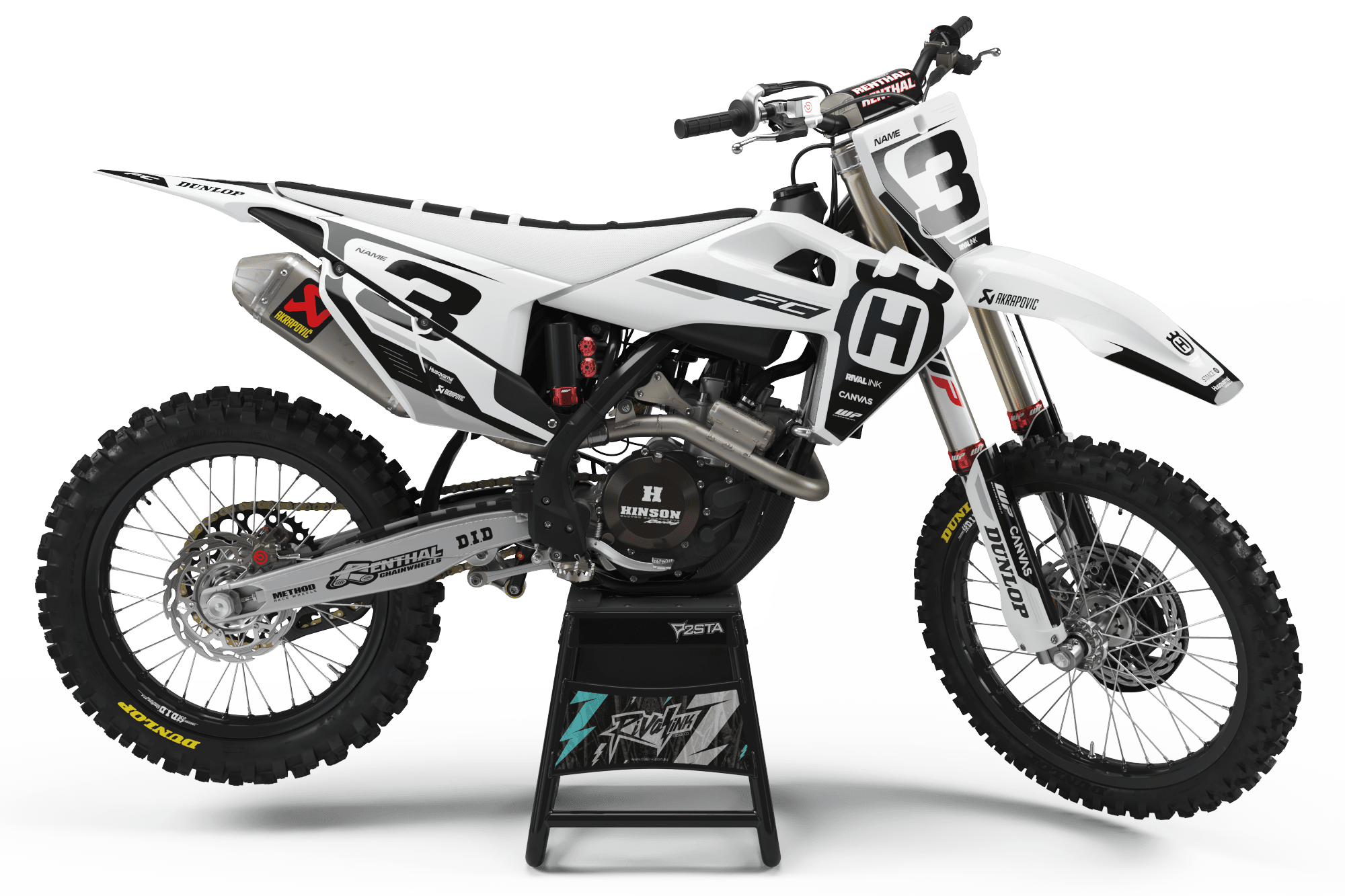 Husqvarna NOTION Graphics Kit – Rival Ink Design Co