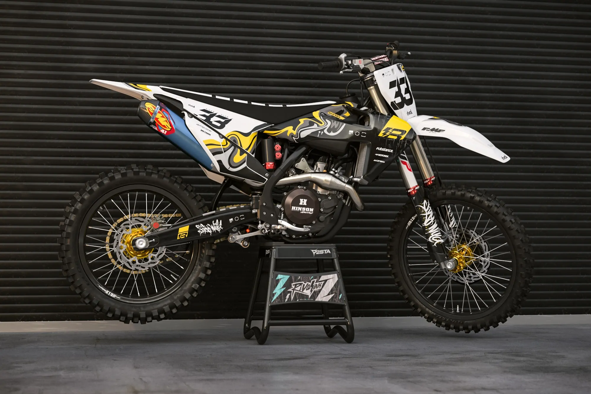 Husqvarna URBAN Graphics Kit | Rival Ink Design Co