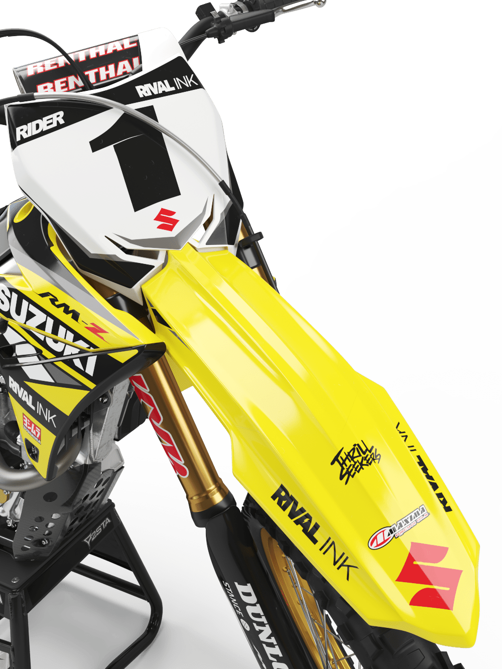 Suzuki PIERCE GREY Graphics Kit - Image 3