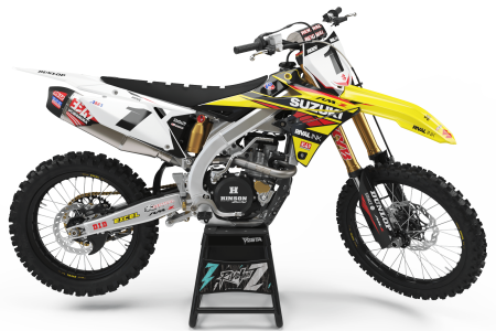 Suzuki PIERCE WHITE Graphics Kit