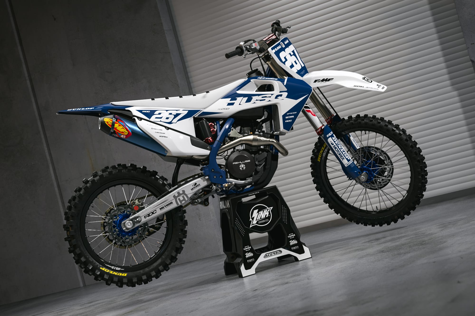 Husqvarna STOCK 23 Graphics Kit – Rival Ink Design Co