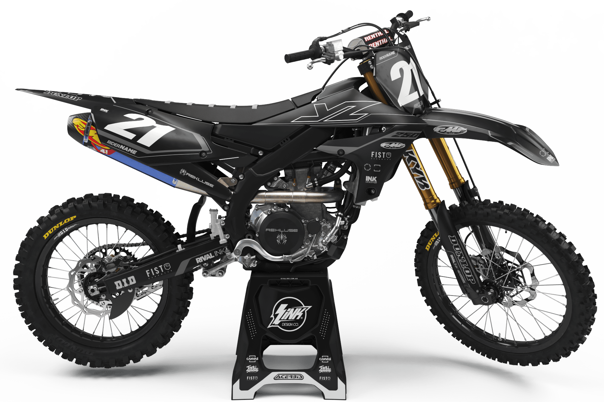 Yamaha FINALE MURDERED Graphics Kit | Rival Ink Design Co