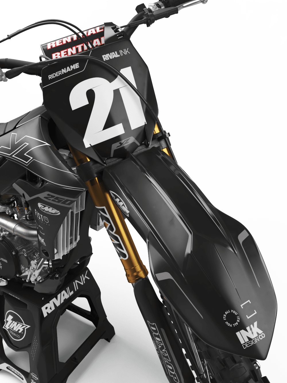 Yamaha FINALE MURDERED Graphics Kit – Rival Ink Design Co