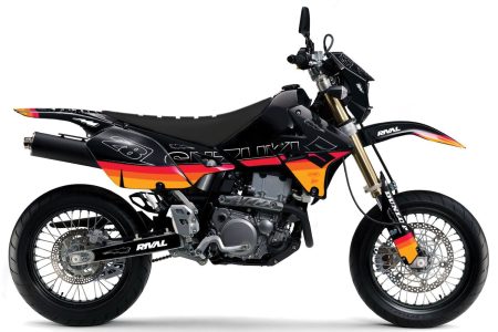 DRZ SKY FADE Graphics Kit