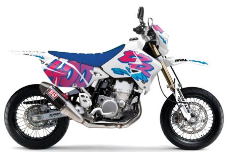 DRZ TIMELESS BLUE Graphics Kit