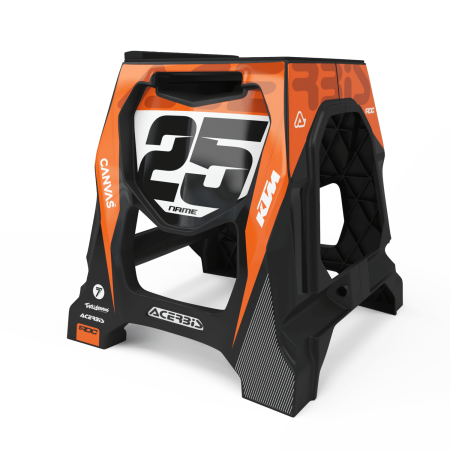 Acerbis 711 Stand - PILOT Orange