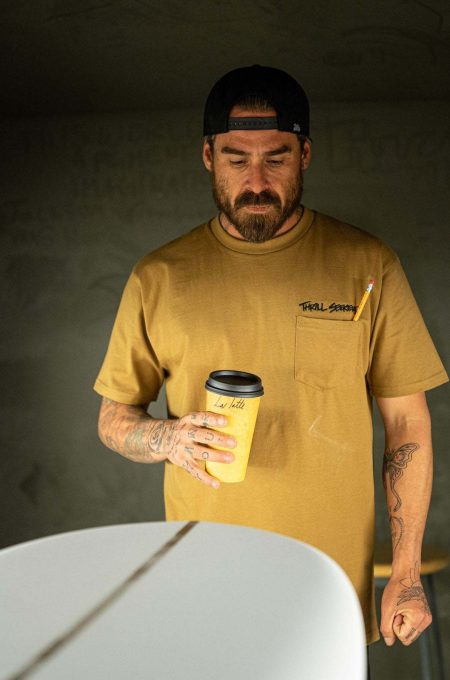 Classic Pocket Tee - Caramel