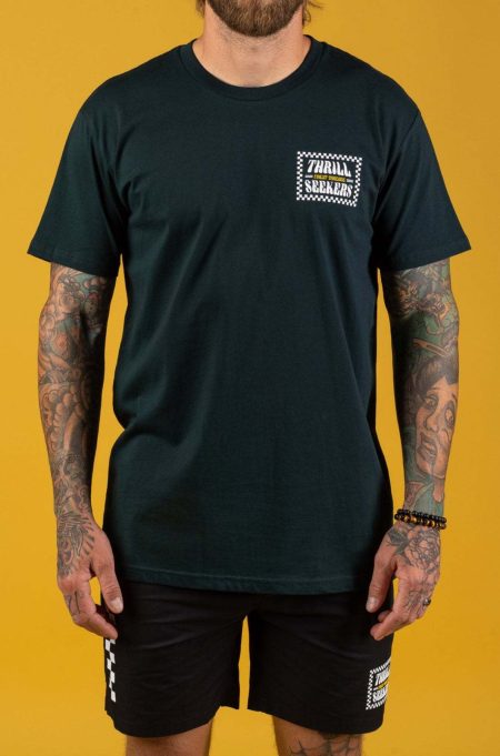 Finest Threads Tee - Pine Green