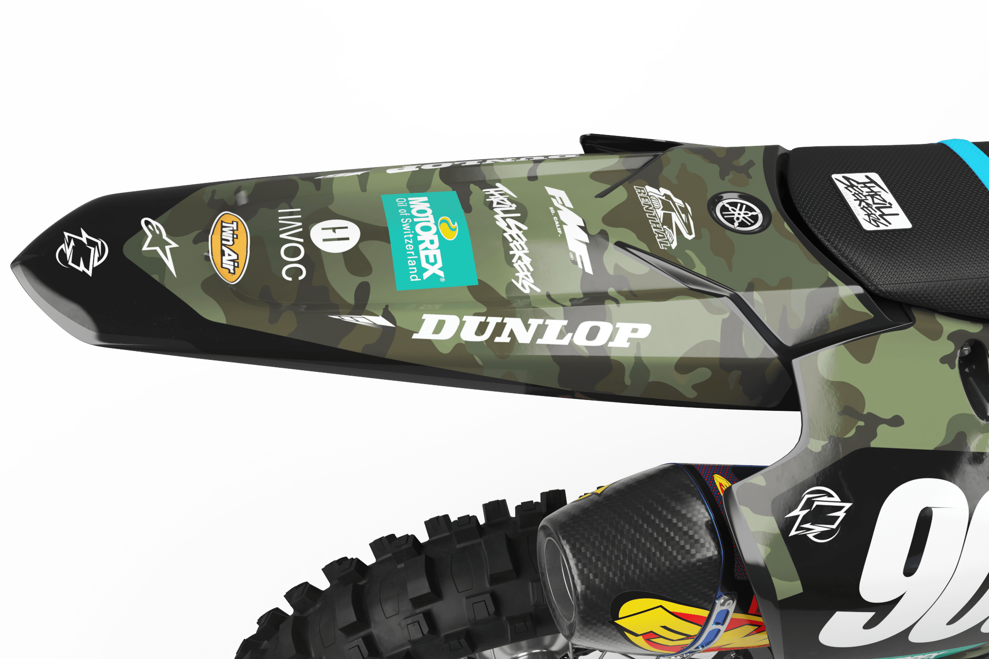 Yamaha BRAVO ARMY Kit Rival Ink Design Co