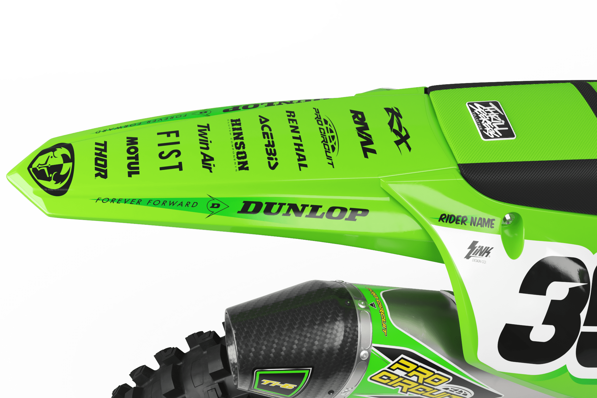 Kawasaki 3093 Graphics Kit - Image 6