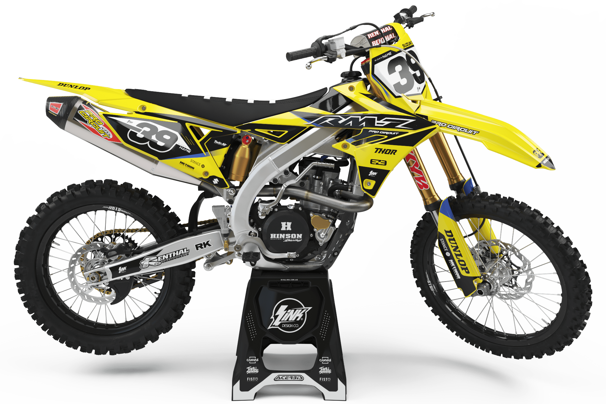 Suzuki FRICTION Graphics Kit