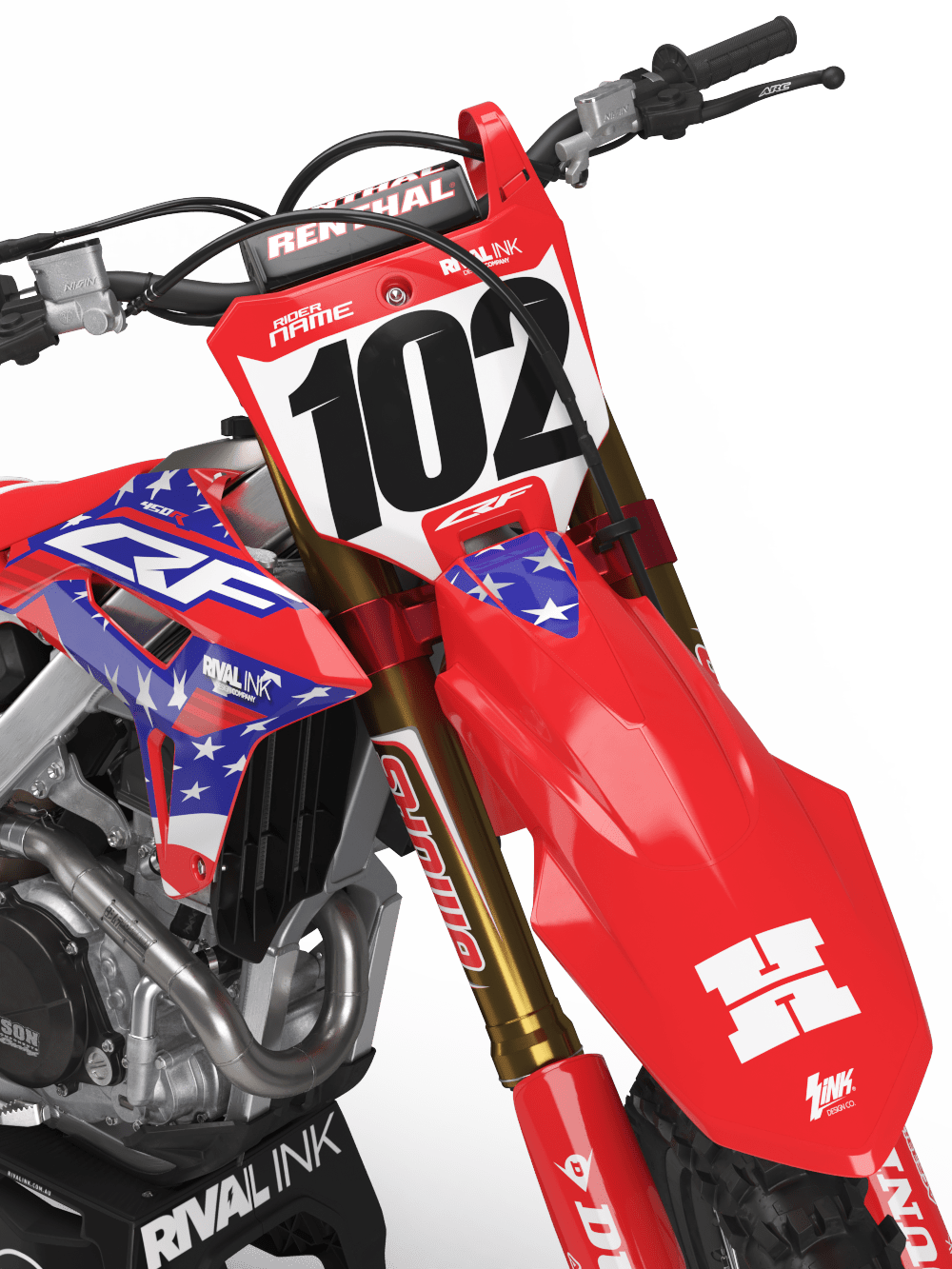 NATIONS USA Graphics Kit (All Bikes) - Image 3
