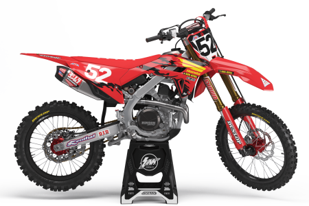 Honda RETRO 96 RED Graphics Kit