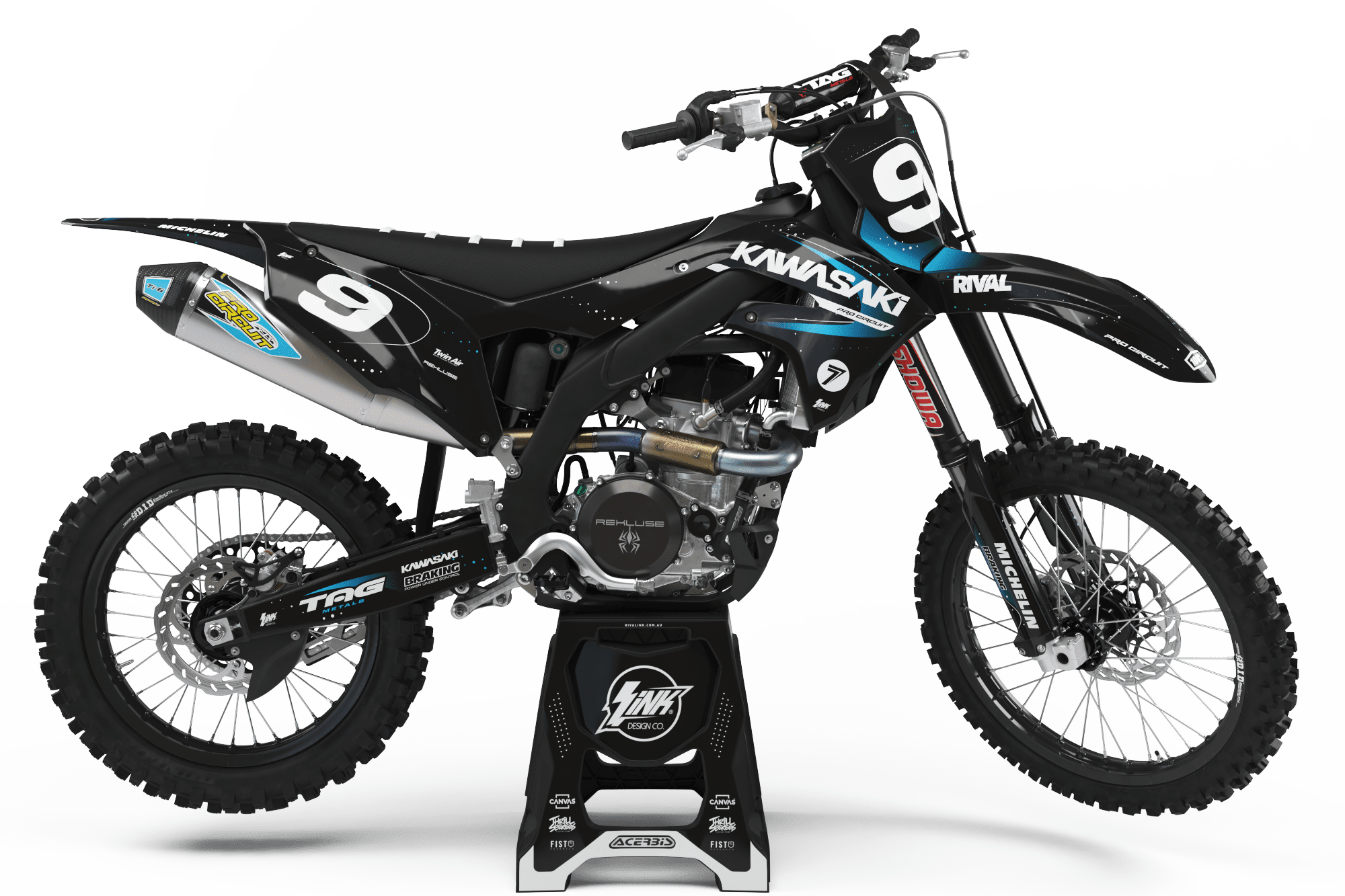 Kawasaki SONIC Graphics Kit | Rival Ink Design Co Kawasaki SONIC Graphics Kit | Rival Ink Design Co