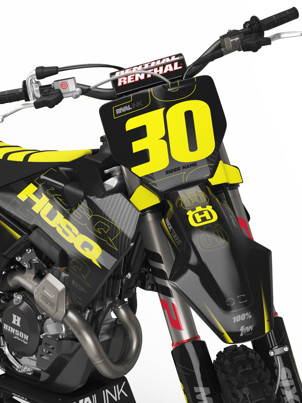 Numeri moto adesivi Racetech