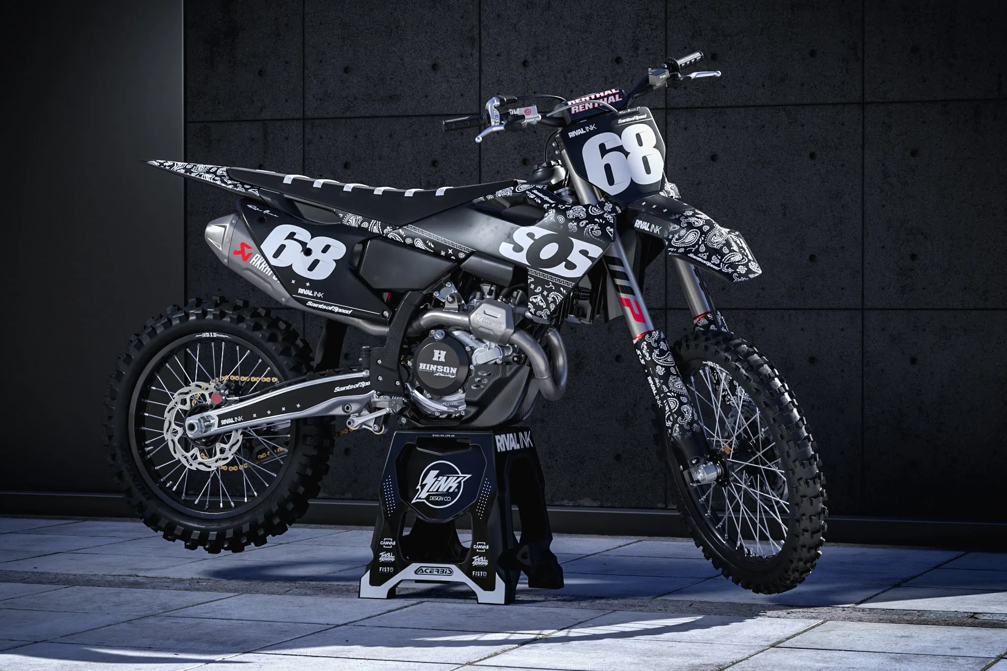 Saints of Speed PAISLEY Graphics Kit | Rival Ink Design Co