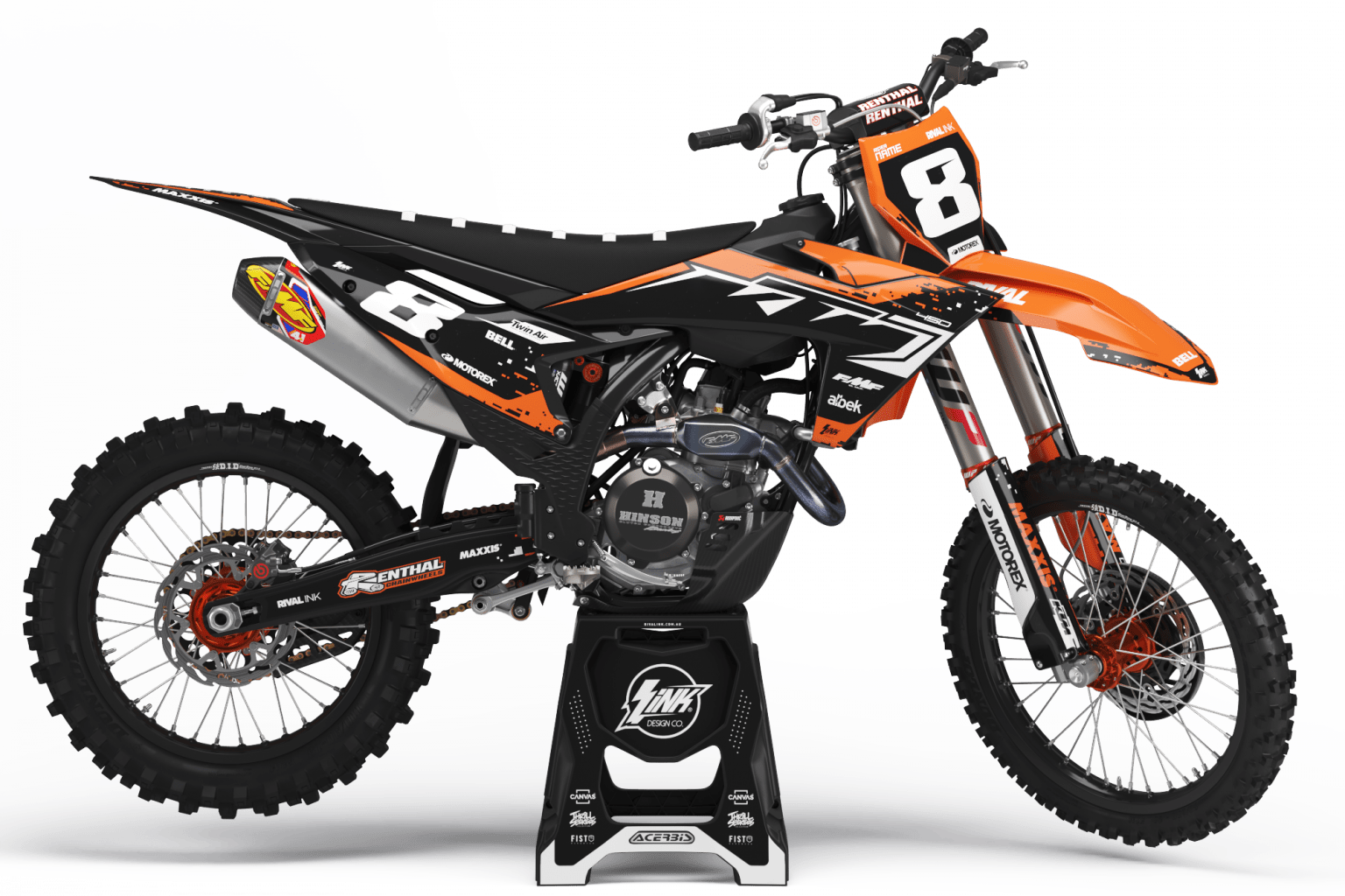 KTM PHASE Graphics Kit Rival Ink Design Co