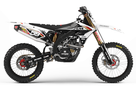 Suzuki CRUCIAL WHITE Graphics Kit