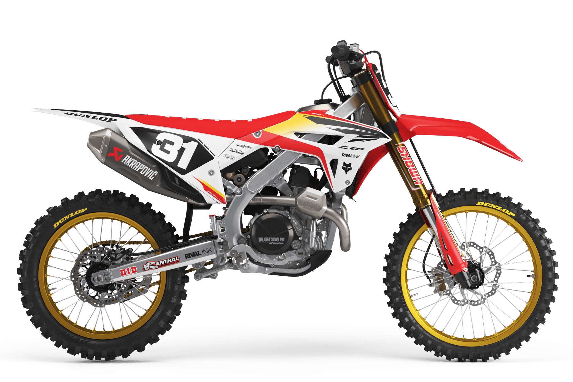 Honda CLIMAX Graphics Kit Rival Ink Design Co